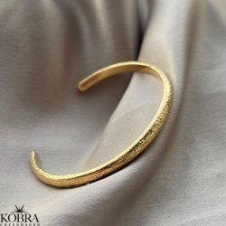 "Electric" 18 karat forgyldt armbnd / armlet