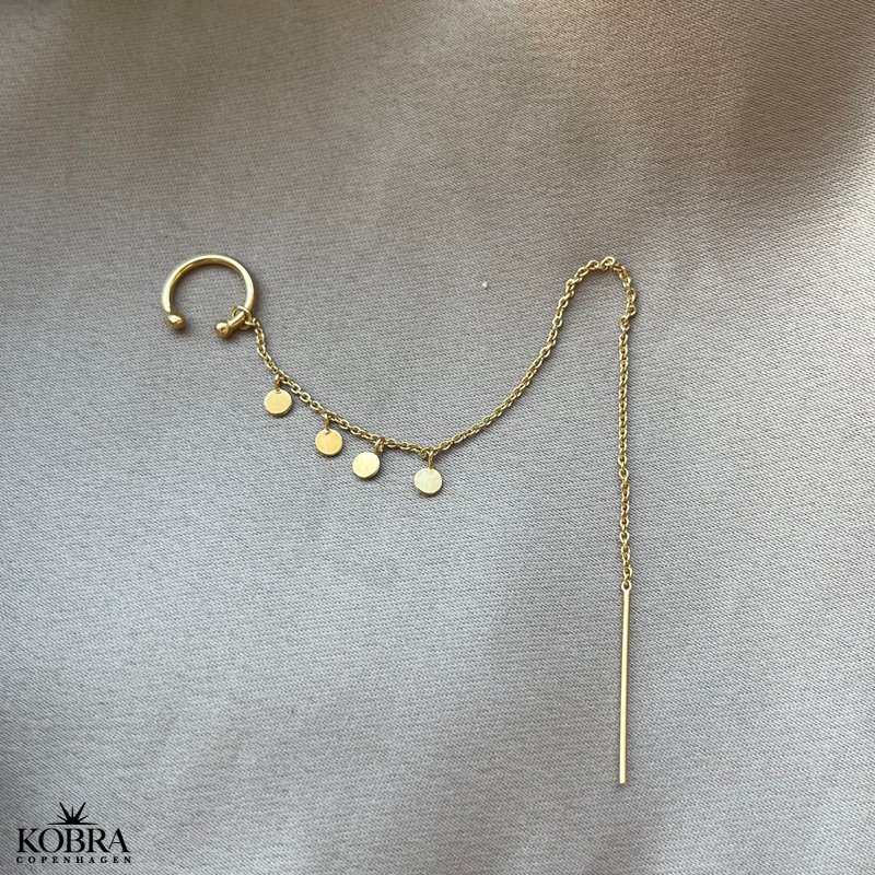 "Elma" earcuff in gold plated
