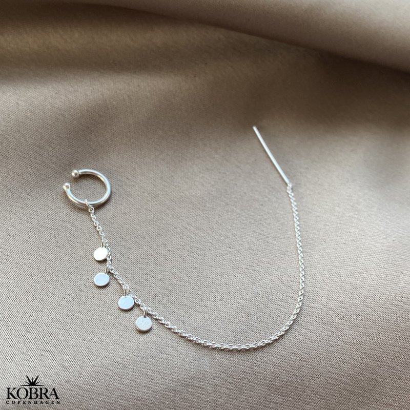 "Elma" earcuff in silver 