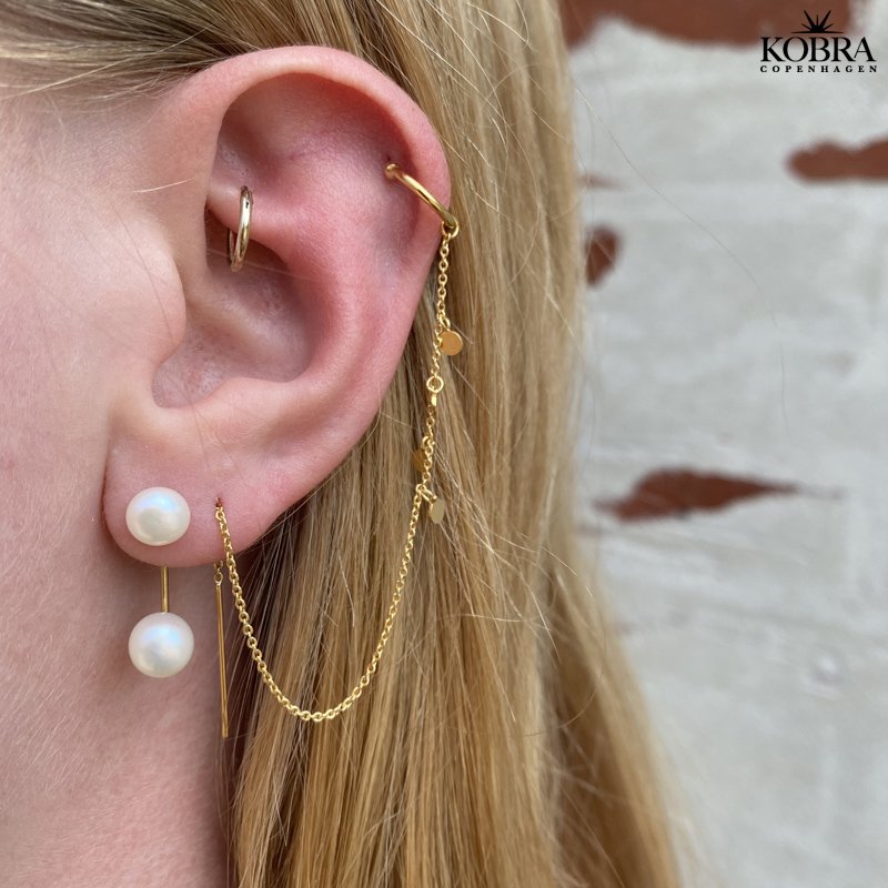 "Elma" earcuff in gold plated