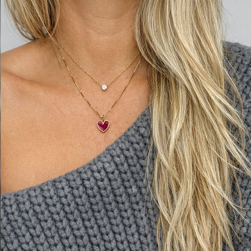 "Valentina" Heart Necklace