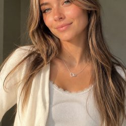 "Ever After" silver heart necklace