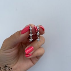 "Fallon" slv reringe med stjerner