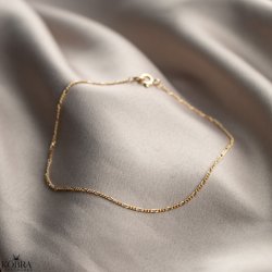 Figaro ankle chain in gold