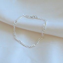 "Milo" enkel s�lv armb�nd