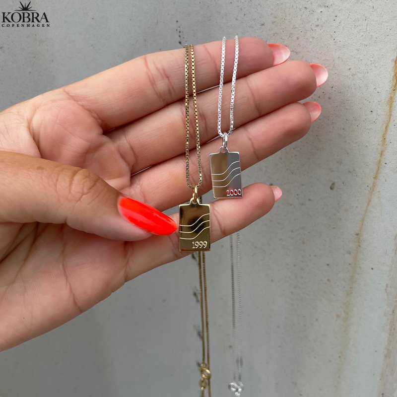 "Something to remember" slv halskde med gravering