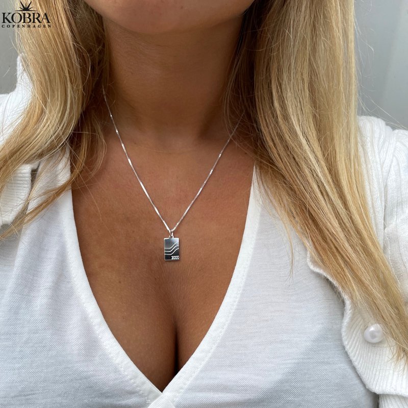 "Something to remember" slv halskde med gravering