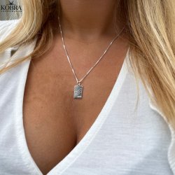 "Something to remember" slv halskde med gravering