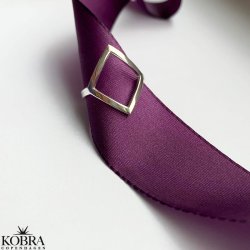 "Carr" enkel slvring i firkantet design