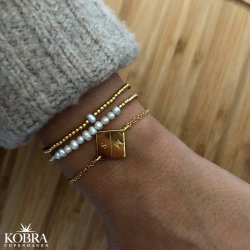  "Hey" slv armbnd med personlig gravering