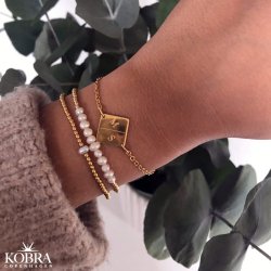  "Hey" slv armbnd med personlig gravering