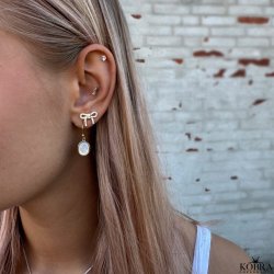 "Leonora" mini sljfe reringe med sten i guld