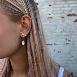 "Leonora" mini sljfe reringe med sten i guld