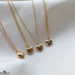 "Mini Liva" gold necklace with personal engraving