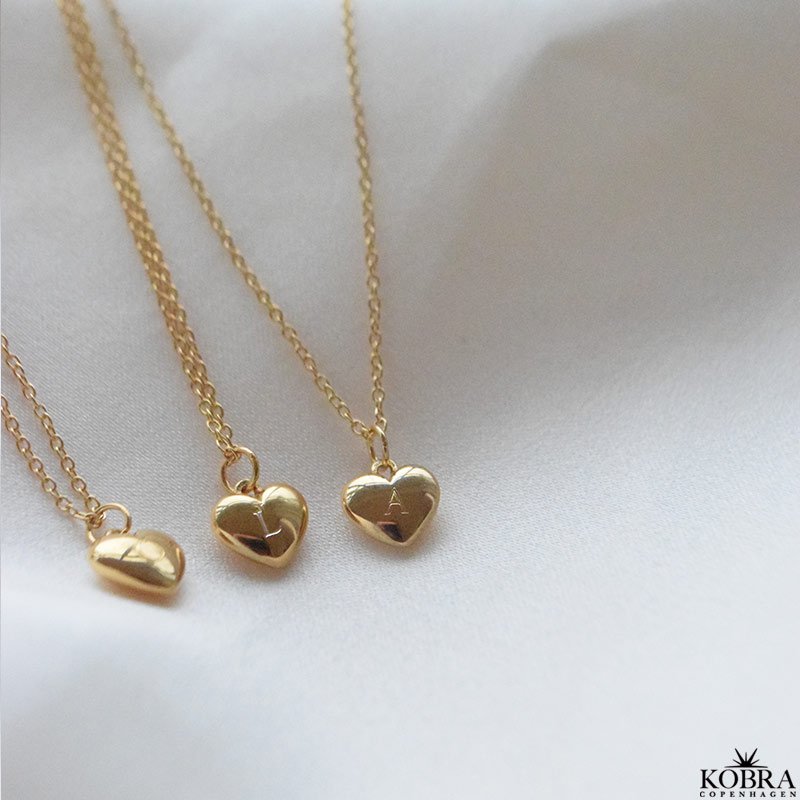 "Mini Liva" gold necklace with personal engraving
