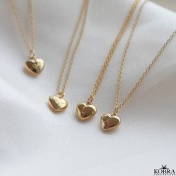 "Mini Liva" gold necklace with personal engraving
