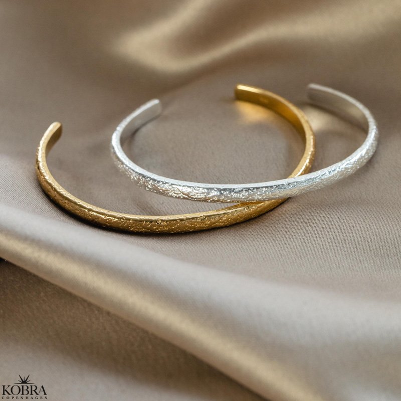 "Electric" organisk armbnd i sterling slv