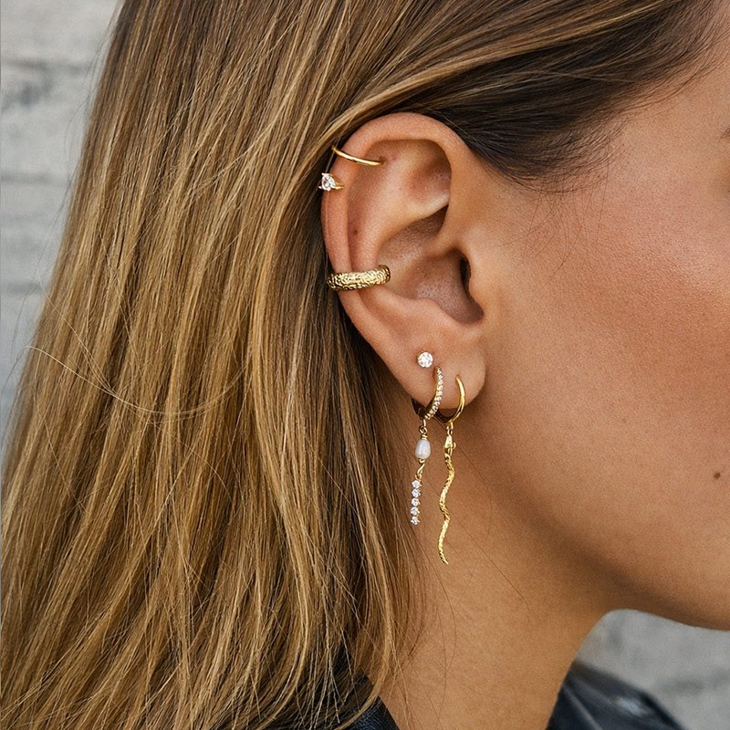 "Classy" forgyldte �restikker i small, medium eller large