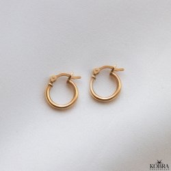 "Friday" mini guld hoops