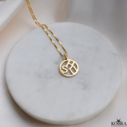 "Close To You" handmade gold jewelery with your 3 personal letters