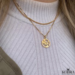 "Close To You" handmade gold jewelery with your 3 personal letters