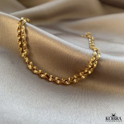 "Verano" snoet dobbelt ankelkde i guld