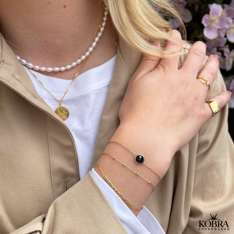 "Ellie" 18 carat gold plated bracelet