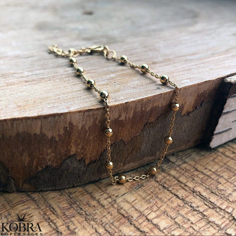 "Ellie" 18 carat gold plated bracelet