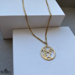 "Close to you" Hndlavet guld smykke med dine bogstaver til mnd