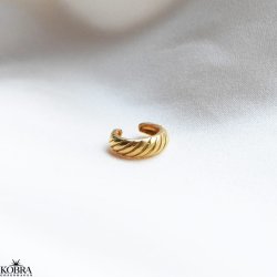 "Jenner" enkel earcuff i guld
