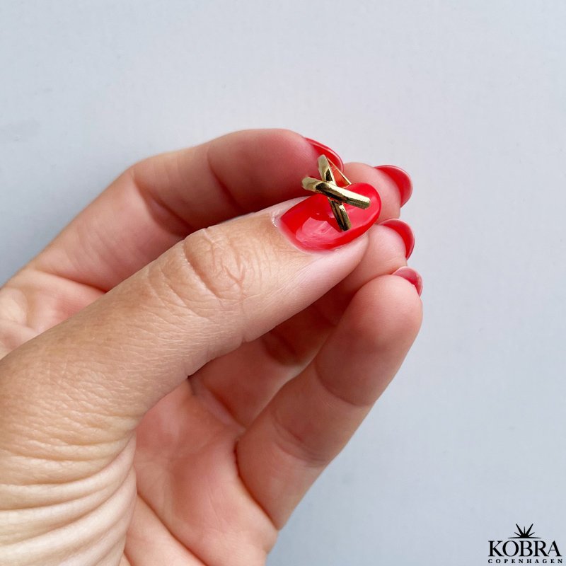 "Hayden" earcuff i guld