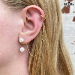 "Elma" earcuff in gold plated