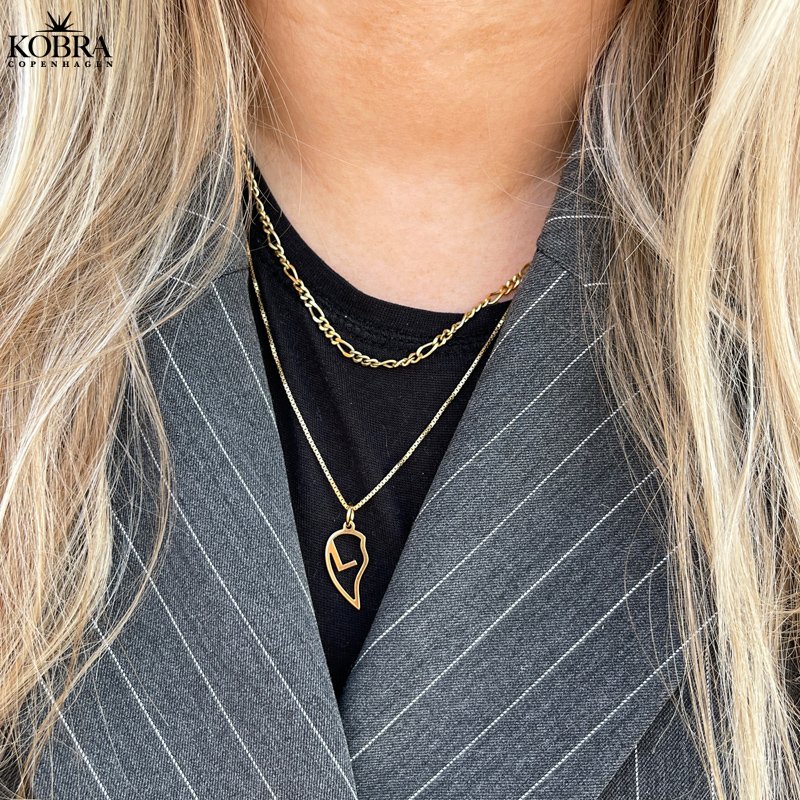 "Soulmate" girlfriend necklace with heart