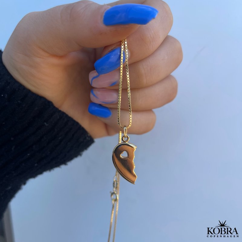 "Evig" halskde i 8 karat massiv guld