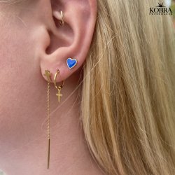 "Justice" sm kors reringe i forgyldt