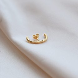 "Arc" Earring � 18K Gold Plated Sterling Silver