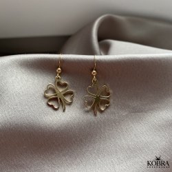 Fortuna reringe i 18 karat forgyldt