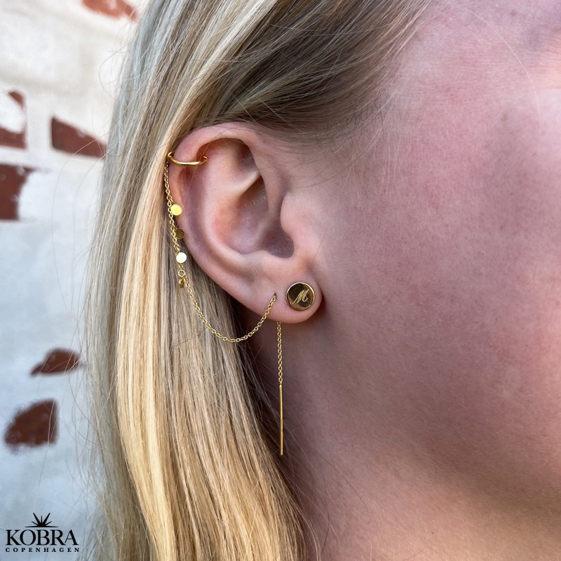 "Elma" earcuff in gold plated