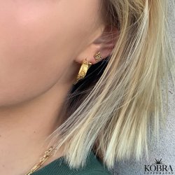 "Beta" sm hammerslet guld reringe