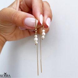 "Midsommar" perle reringe p guld retrde