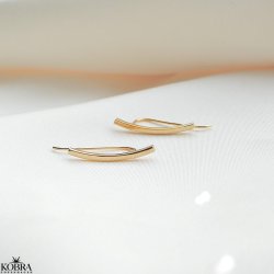 "Melina" gold earrings