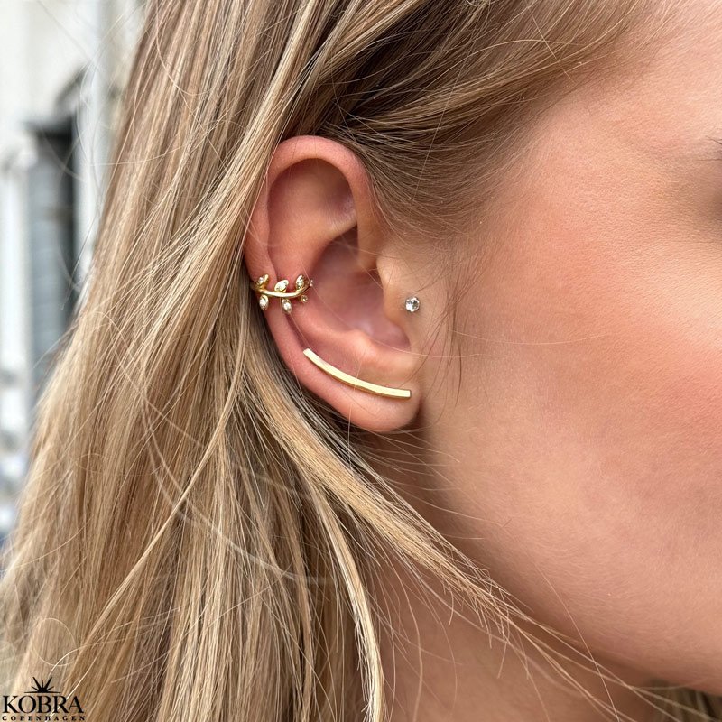 "Melina" gold earrings