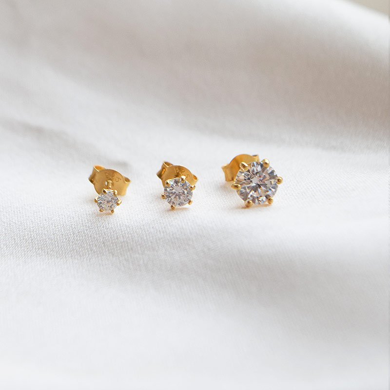 "Classy" forgyldte �restikker i small, medium eller large