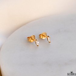 "Tarik" 18 karat forgyldte mini reringe