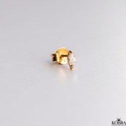 "Tarik" 18 karat forgyldt mini restik (1 stk)