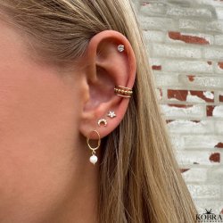 "Eliana" guld earcuff