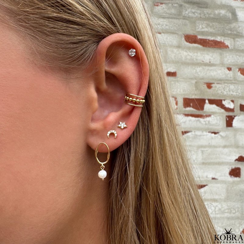 "Eliana" guld earcuff