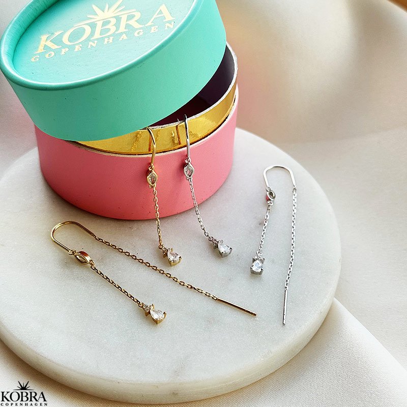 "Candle" guld retrde med sten