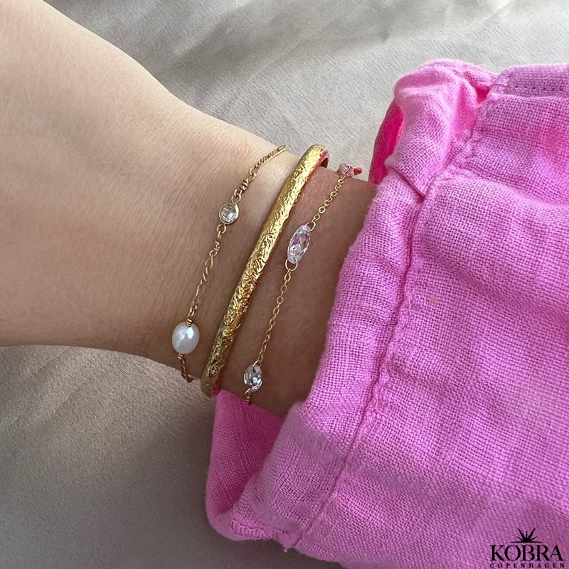 "Electric" 18 karat forgyldt armbnd / armlet