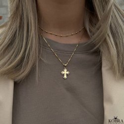 "Elllie" 18 carat gold plated necklace / choker